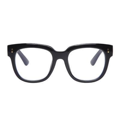 China For reading glasses XH2194 large frame oversized thick blue light glasses anti for sale