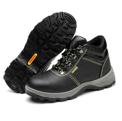 China Cheap Wholesale Anti-skid Price Men Work Safety Shoes Boots With Steel Toe And Steel Plate for sale