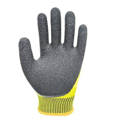 China Hot Sale Anti-slip High Quality Waterproof Glove Double Latex Coated Safety Gloves for sale