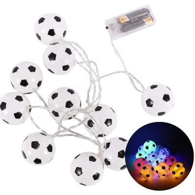 China Residential LED Soccer Balls Copper Wire String Lights Home Christmas 3/6M Decorative Fairy Lights for Bedrooms for sale