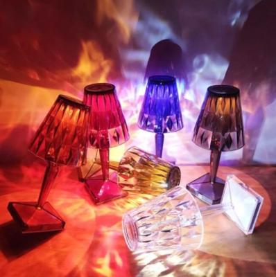 China Wholesale Modern Luxury Crystal Table Lamp Factory Lighting Decoration Lighting Lights for sale