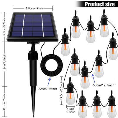 China Residential Waterproof Christmas 65 Color Changing Led Solar String Light Outdoor for sale