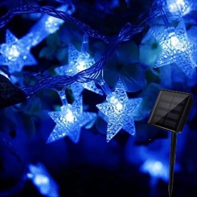 China Hotel Glitter Star Moon Waterfall Wedding LED Window Ramadan String Light Merry Christmas Curtain Light for sale