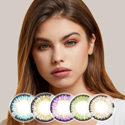 China HAMA C3T-07 clear space vision lenses colored cosplay cosmetic contact lenses for sale