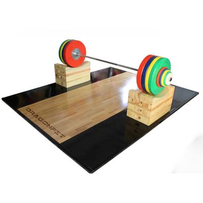 China Durable Custom Weightlifting Fitness Equipment Gym Type Training Platform for sale