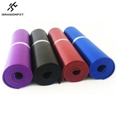 China Wholesale High Quality PVC Non Slip Home Yoga Mat Gym Exercise Fitness PVC Custom Logo for sale