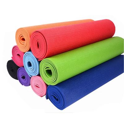 China Portable Wholesale Custom Printed Unique Yoga Mats Eco Friendly PVC Fitness Yoga Mat for sale