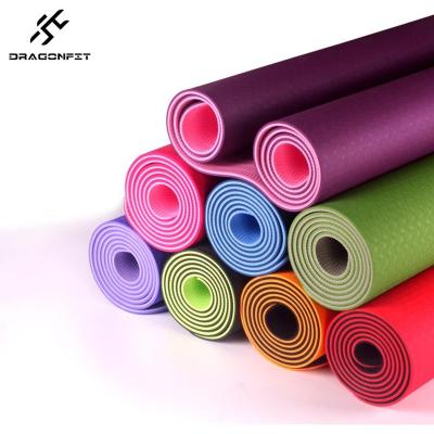 China Yoga Exercise+Carton Fitness Mat High Density Comfort Foam Exercise Yoga Mat For Pilates for sale