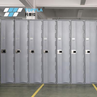 China Office Toppla heavy duty plastic HDPE locker electricity lock facorty locker for sale