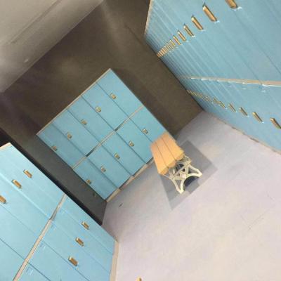 China Environmental Friendly 6 Door Pool Locker Cabinet Changing Room Gym for sale