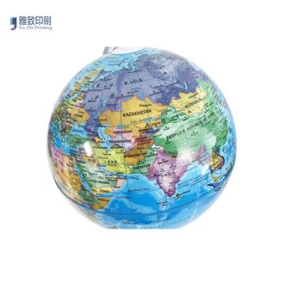 China Clear Illuminated Printing Geography Equipment For Kids Teaching Resources Globe World for sale