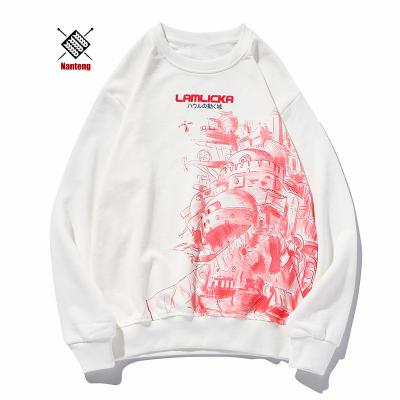 China Anti-wrinkle Custom Design Logo Top Quality Custom 3D Digital Printing Custom Made Men Cotton Sweatshirt for sale