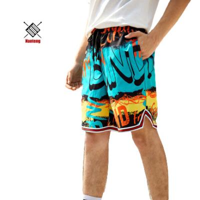 China Sporty Nylon Custom Terry Jogger Sweat Mens French Mesh Fleece Shorts Cotton Polyester Gym Pants Summer Anti-wrinkle for sale