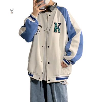 China Wholesale High Quality QUICK DRY Custom Embroidery Patch Letterman Casual College Oversized Jackets for sale