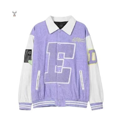 China Latest Design Autumn Single Button Custom Cheap QUICK DRY Baseball Patch Men Bulk Varsity Jackets for sale