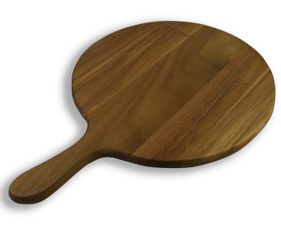 China Sustainable Custom Premium Pizza Skin Pusher Cutting Serving Board For Oven Grill Baking for sale