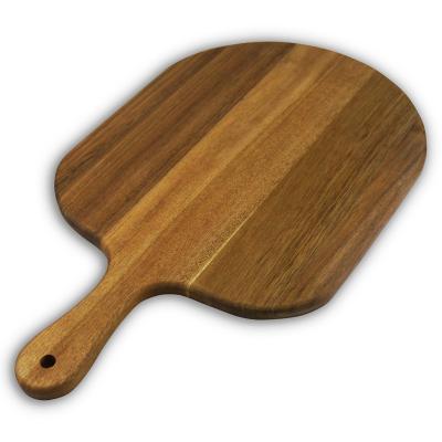 China Eco Friendly Functional Engraved Kitchen Acacia Wood Cutting Board Fruit Panel Charcuterie Chopper for sale