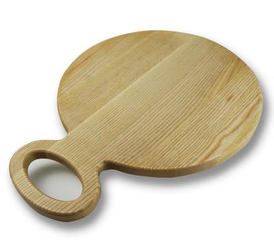 China High Quality Natural Olive Wooden Acacia Cutting Board Viable Custom Size Pizza Cutting Plates With Hanging Hole for sale