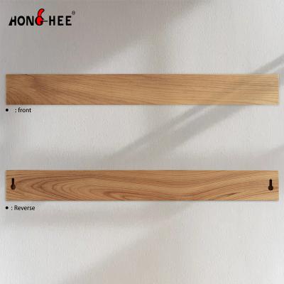 China Wooden Magnetic Knife Holder for Wall Ash Wooden Knife Bar Strip Bamboo Wooden Magnetic Holder for sale