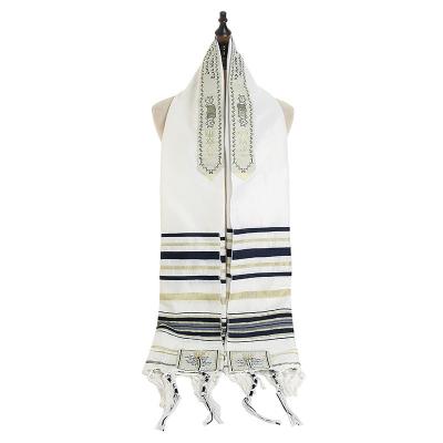 China Wholesale Custom High Quality Jewish Tallit Prayer Shawl From Cotton Prayer Shawl And Tallit From Israel for sale