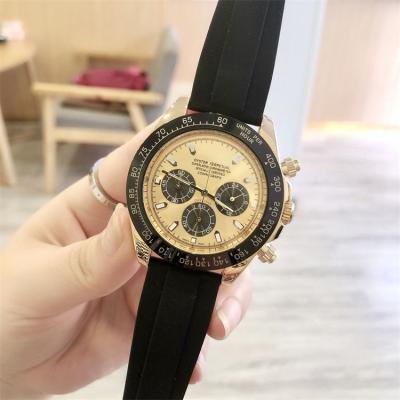 China Auto Date Fast Delivery Quartz Watches 5 ATM Chronograph Dial Quartz Watches Men Watch for sale