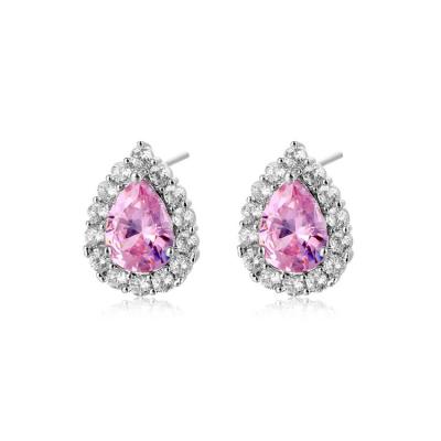 China In 2022 Vintage fashion Hot-selling earrings micro-inlaid zircon drop earrings for ladies for sale