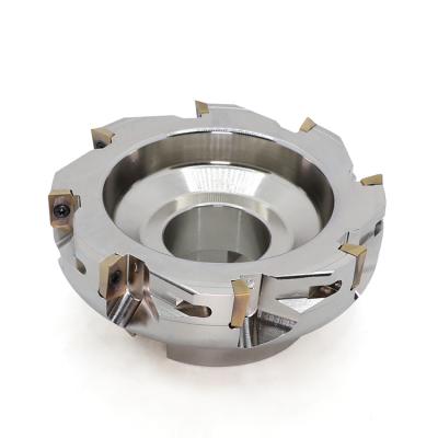 China 7075 CNC Milling Cutter 90 Degree Right Angle Plane 8 Times Anti-seismic And Anti-impact Machining Center BAP400R for sale