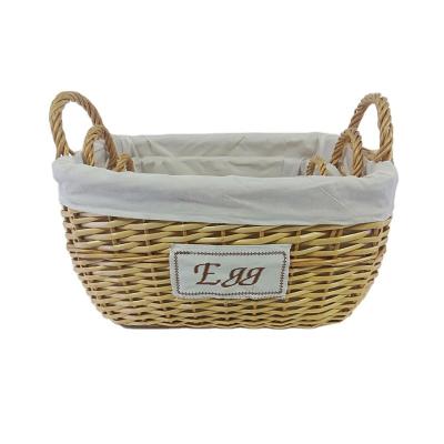 China China New Series Factory Price Stylish Popular Willow Woven Picnic Basket for sale