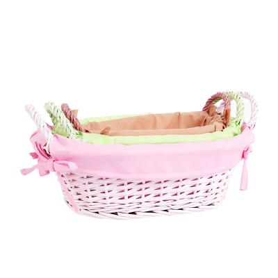 China Viable Belly Nice Direct Decoration Factory Supply Wicker Basket for sale