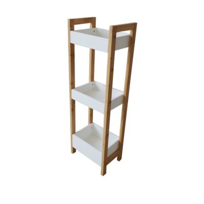 China Luxury Stocked Bathroom Storage Rack Rack Cabinets 3 Tier for sale