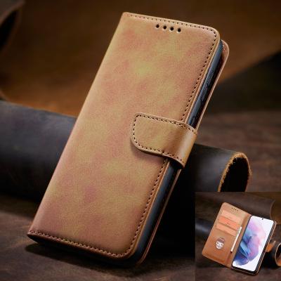 China 2021 New Mobile Phone Shockproof Leather Wallet Detachable Phone Case For Samsung S21 A50 for sale