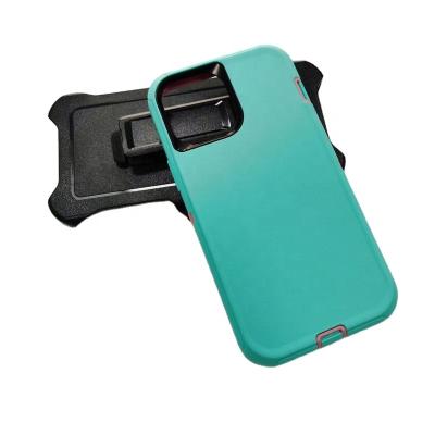 China Anti-drop With Logo Multifunctional 2 In 1 Heavy Duty Hard Shockproof Cases For iPhone 12 Defender Case for sale