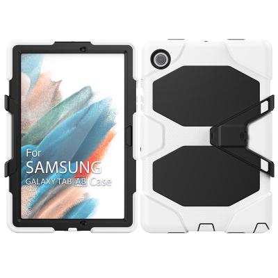 China Shockproof Heavy Duty Case With Kickstand For Samsung Tab A8 Rugged Tablet Cover With Screen Protector for sale