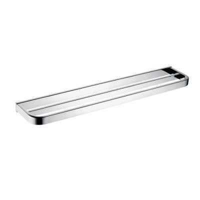 China Fashion Factory Directly Supply Quality Stainless Steel Wooden Wall Towel Shelf Excellent For Bathroom for sale