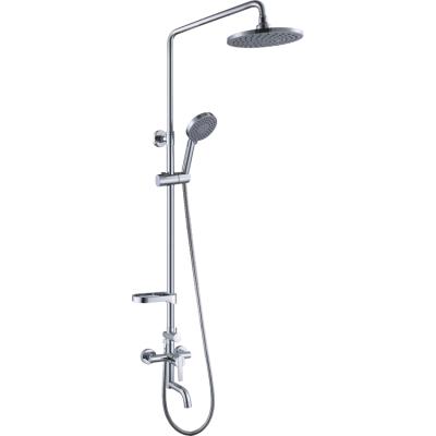 China Hot Selling Modern Fashion Shower Wall Mounted Faucet Set Waterfall Rain Shower for sale