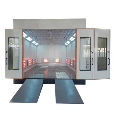 China Advanced efficient car paint booth with different designs 7000*5350*3400mm (L*W*H) for sale