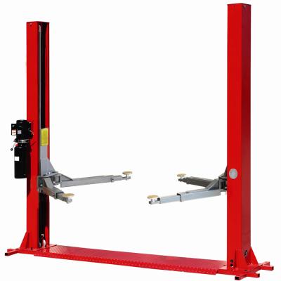 China 4.5mm 3.5Tons Two Post Car Lift With Spumping Station 3500KG CE Certification for sale