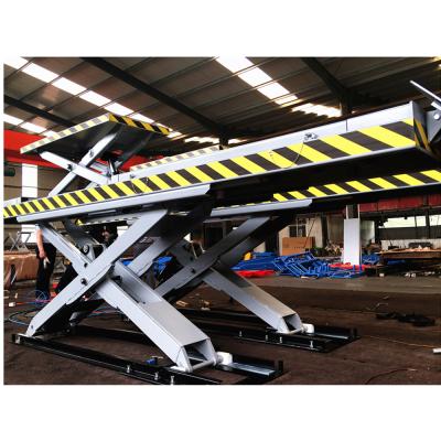 China Under Ground Type Large Alignment Car Rig Lift 3500kg for sale