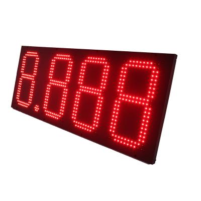 China 25mm Thick Gas Station LED Price Board Remote Control Led Price Display for sale