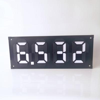 China Segmento impermeable al aire libre Flip Digital Price Boards magnético de Flip Signs 7 del precio de combustible en venta