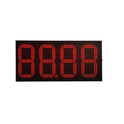 China 5000CD/M2 Light 7 Segment Led Display Module IP65 Customized Digital Sign for sale