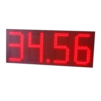 China Remote Control 88.88 7 Segment LED Price Board Fuel Station Pylon Sign for sale