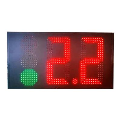 China IP65 7 Inch 888 Digital Led Gas Price Board For Petrol Station for sale