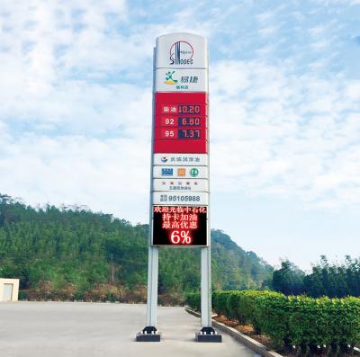 China Gaspreis DC24V LED unterzeichnet 8888 Tankstelle-Preis-Zeichen Digital Modul geführte im Freien zu verkaufen