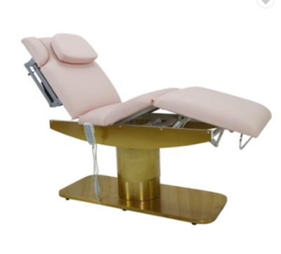 China New modern 2022 massage table with electric raised bed European design for beauty salon for sale