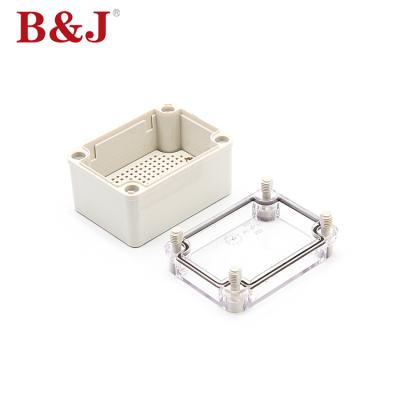 China ABS or PC China Factory Customized Cover IP68 Transparent Waterproof Cable Junction Box for sale