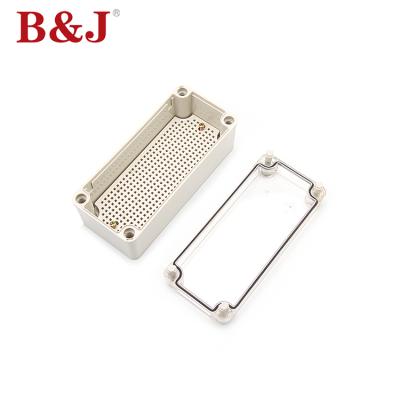 China ABS or PC size IP68 80x180x70 mm waterproof transparent cover cable junction boxes for sale for sale