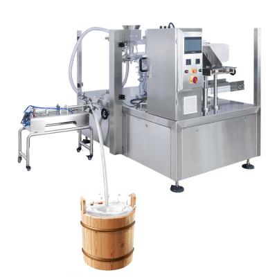 China zc-xy8 multifunction rotary fully automatic liquid beverage package filling machine for sale