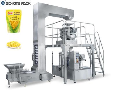 China FULL large food multi-function doypack pouch packing machines automatic tea bags packaging machine for sale