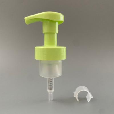 China Hand Sanitizer Dispenser for Face Wash 40mm Foam Pump out-Spring Design ISO Certified for sale